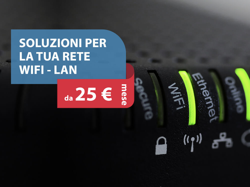 progettazione reti aziendali lan wifi